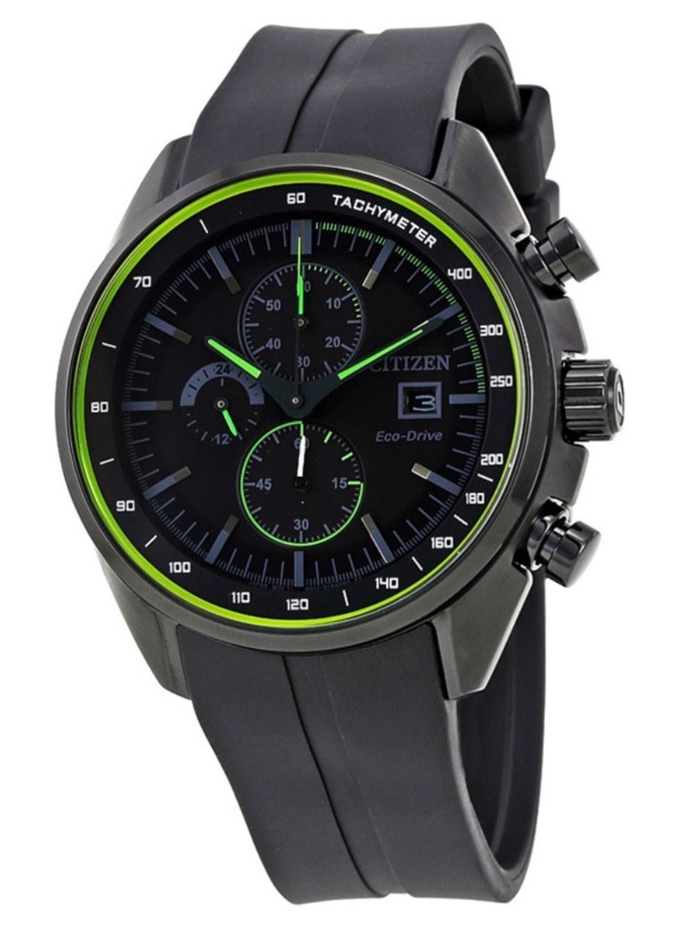 Citizen Eco-Drive Chronograph Green Dial